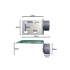 ROLKA MEBLOWA POZIOMA 30mm 1szt